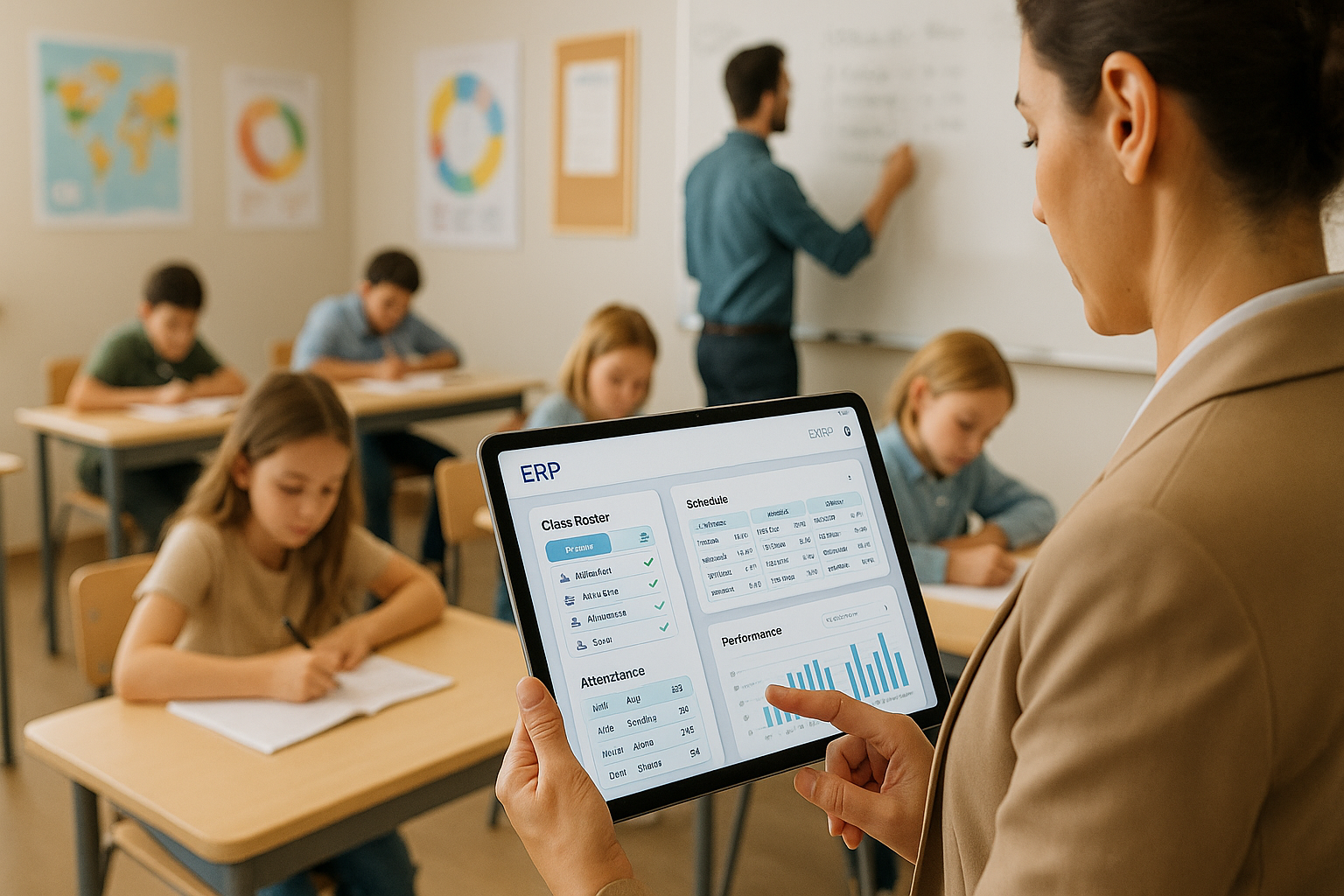 Tuition Software Dashboard